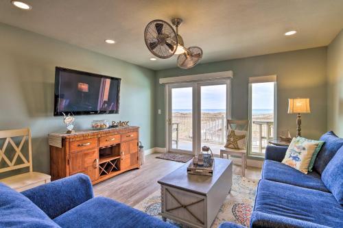 Apartamento Beachfront Port Aransas Condo With Ocean Views!