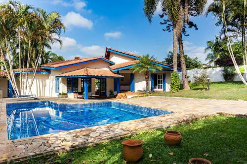 Chacara Com Piscina, Churrasqueira E Wifi Em Cotia