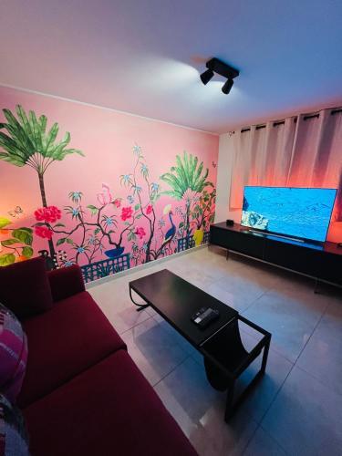 Apartamento Pink Tropical Champagne