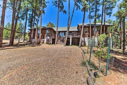 Modern Show Low Cabin Retreat With Deck And Grill