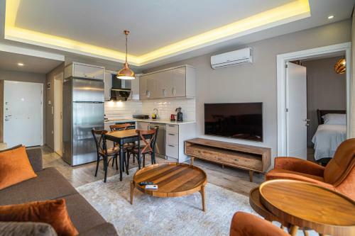 Apartamento Comfortable Flat With Shared Pool Backyard And A Refreshing Balcony In Dalaman