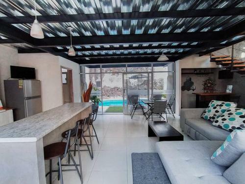 Casa Con Alberca Dentro de Ex-hacienda En Atlixco