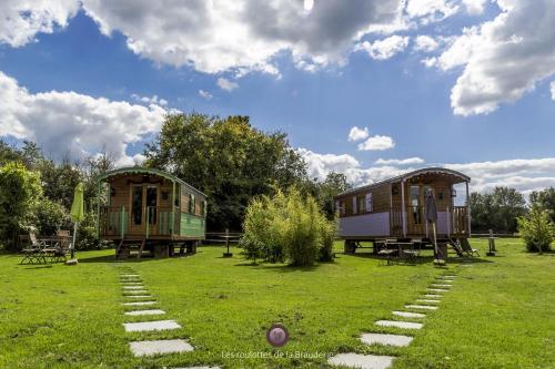 Bed & Breakfast Les Roulottes de La Brauderie