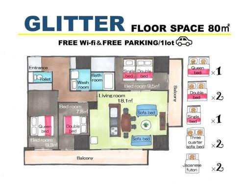 Apartamento Glitter