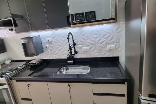 Apartamento Requinte E Conforto Com M�veis Novos E Vista Mar