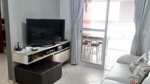 Apartamento Vista Mar Com Varanda Gourmet E Wifi 250mbps