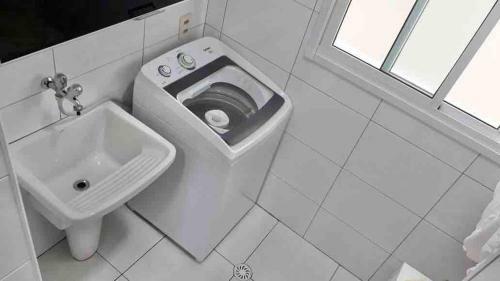 Apartamento Vista Mar Com Varanda Gourmet E Wifi 250mbps