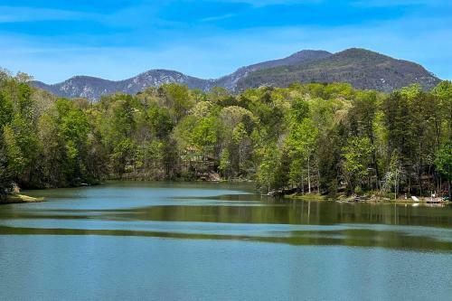 Lake Lure Cottage With Entertainment Backyard!
