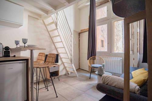 Apartamento Nice Duplex Studio Ideal For Couple In Lyon!