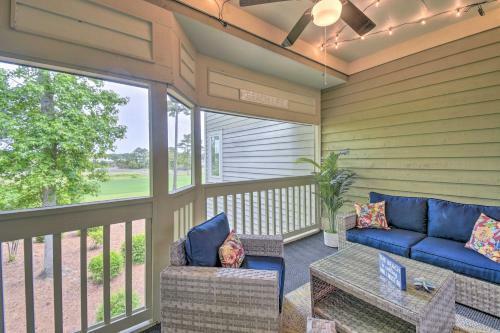 Apartamento North Myrtle Beach Condo With Golf Course Views