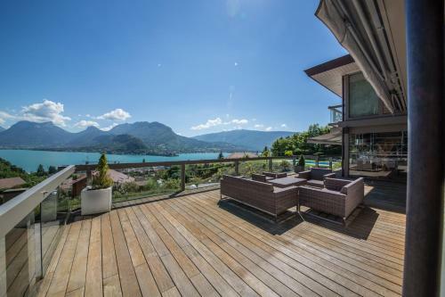 Savoielac Lac D Annecy Talloires Vue Panoramique Villa Element