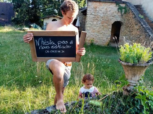 Grande Maison de Vacances Au Calme