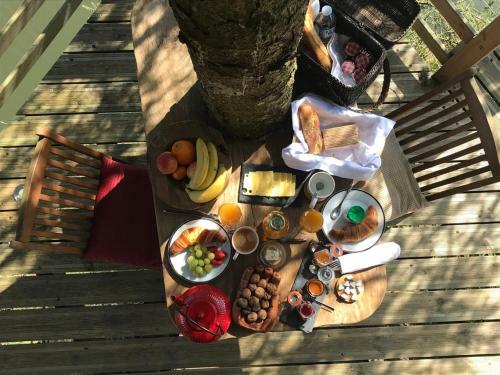 Cabane Dans Les Arbres Avec Spa Les Cabanes de Koad'dour