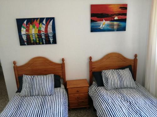 Apartamento Benicasim 1a Linea de Playa