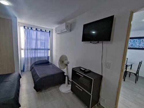 Apartamento Con Balc�n Y Vista Al Mar