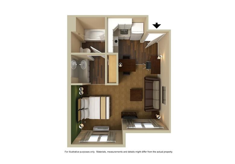 Aparthotel Extended Stay America San Jose - Downtown
