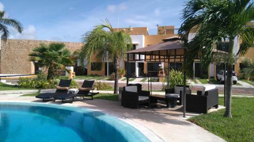 Bedroom And Swimming Pool