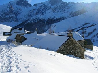 Apartment With 2 Bedrooms In La Grave, With Wonderful Mountain View, Balcony And Wifi