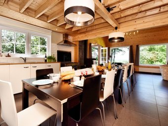 Cozy Chalet In Soy With Sauna