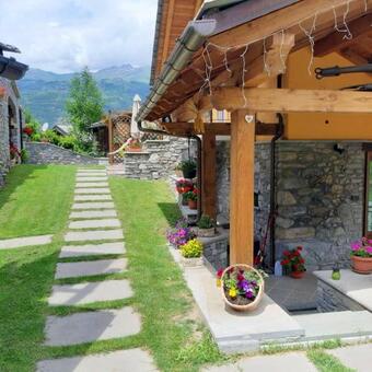 Apartment With One Bedroom In Aymavilles With Wonderful Mountain View Enclosed Garden And Wifi 7 Km From The Slopes