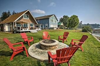Modern Lake Lawrence Retreat With A Deck And Dock!