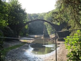 Apartamento Ferienwohnung "schloss Kromlau"