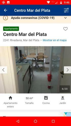 Apartamento Rivadavia 2241centro Mdp