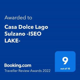 Apartamento Casa Dolce Lago Sulzano -iseo Lake-