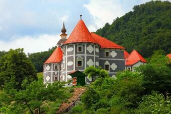 House Of Nature With Wodden Tents