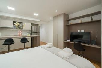 Apartamento Bhomy Bela Vista Com Cozinha Completa Apm1603