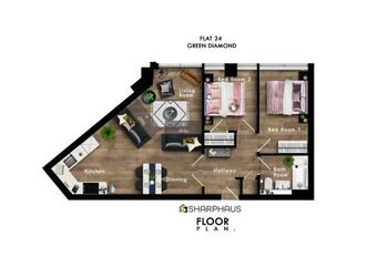 Apartamento Cool 2bd - No Stress For Getting Around Brighton