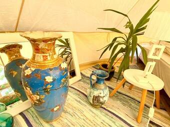 S�rby Glamping - The Blue Tent