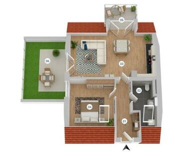 Apartamento Traumhafte Neue Dachterrassenwohnung Am Soyener See