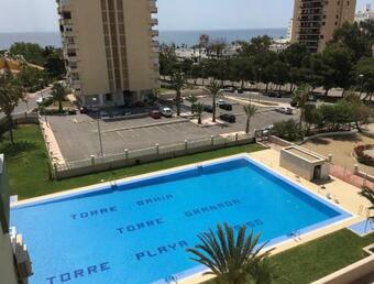 Apartamento Estudio Con Increíbles Vistas A La Playa + Piscina