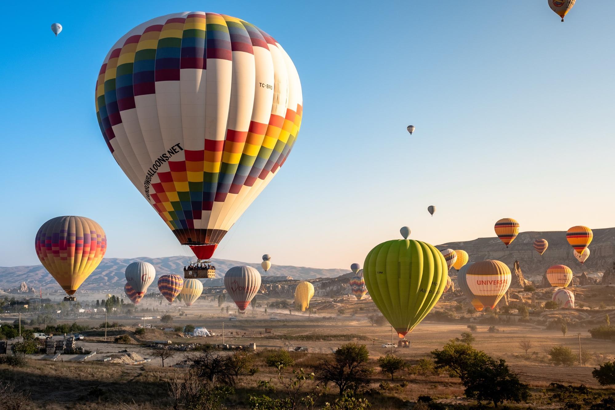 Red llorar Cementerio Los 5 mejores destinos para volar en globo aerostático - Houdinis