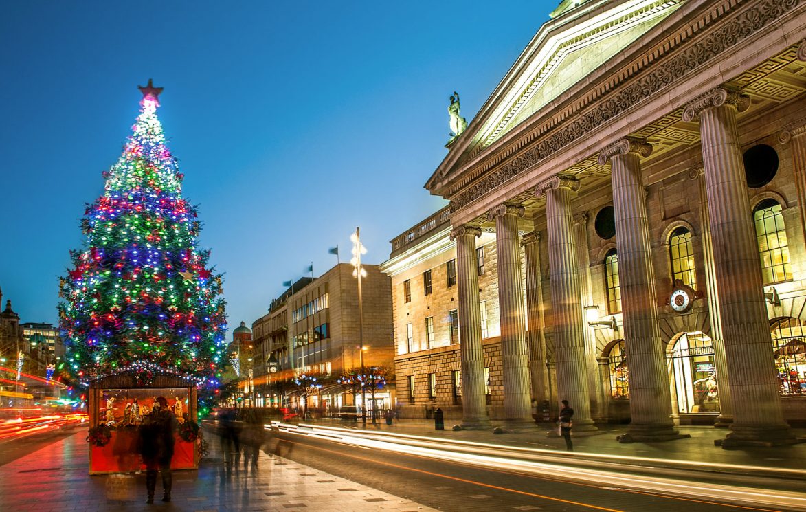 O-Connell Street at Christmas, Dublin