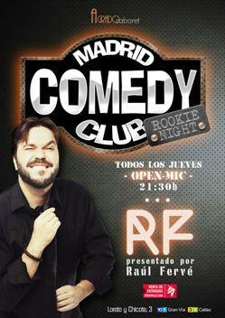 Madrid Comedy Club Rookie night