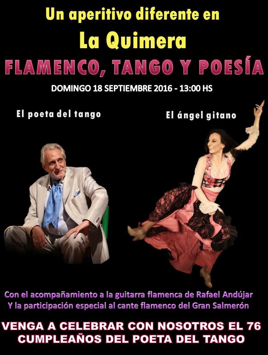 Flamenco, Tango y Poesía en La Quimera
