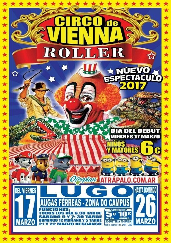 Circo de Vienna Roller, en Lugo