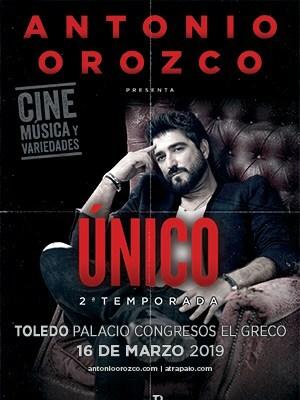 Antonio Orozco - Único 2019, en Toledo 16/03