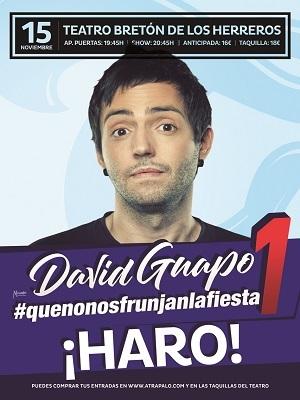 David Guapo - #quenonosfrunjanlafiesta1, en Haro