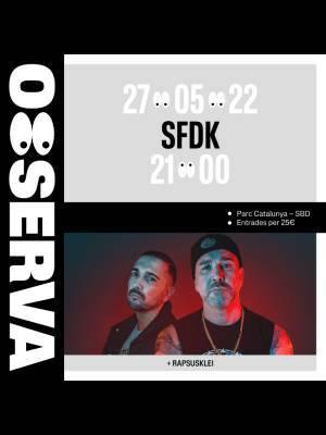 SFDK + Rapsusklei en el Festival Observa