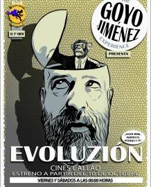 Evoluzión - Goyo Jimenez, en Cine Callao