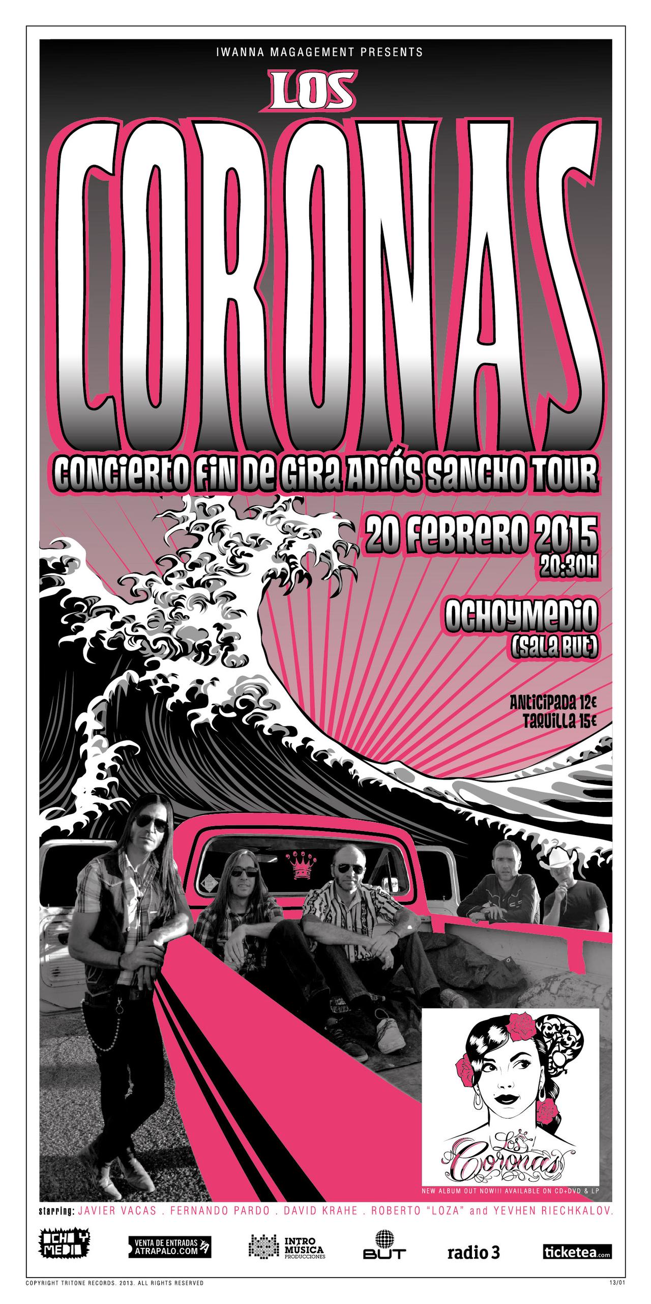 Los Coronas - Fin de gira, en Madrid