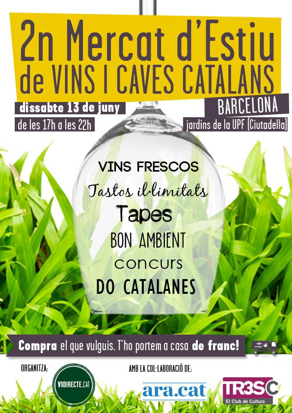 2º Mercado de verano de vinos y cavas catalanes