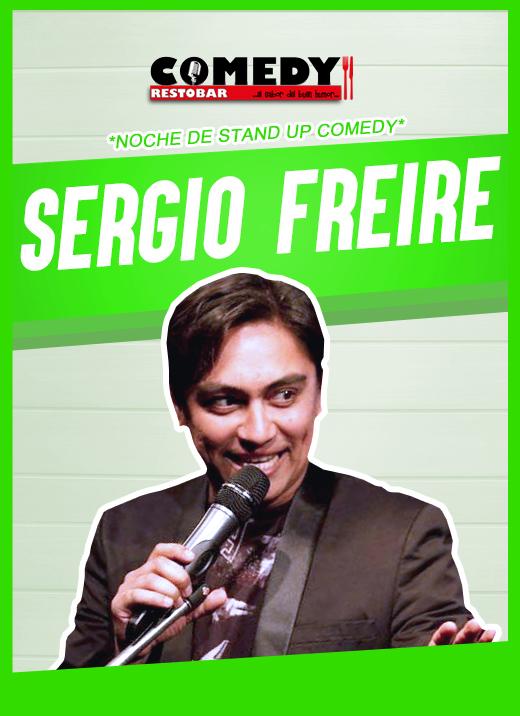 Sergio Freire en Comedy 
