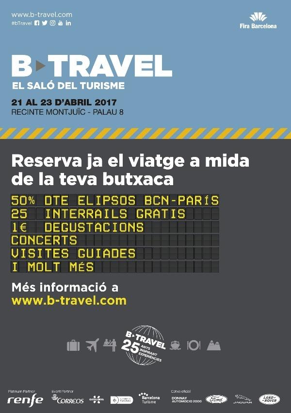 B-Travel, salón del Turismo de Cataluña