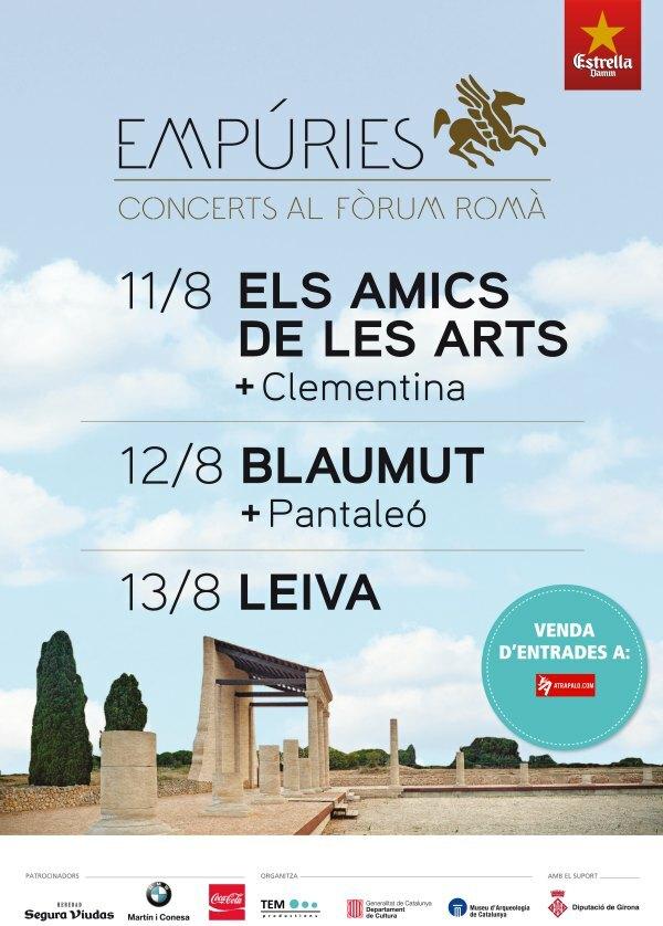 Blaumut + Pantaleó - Concerts al Forum Romá 
