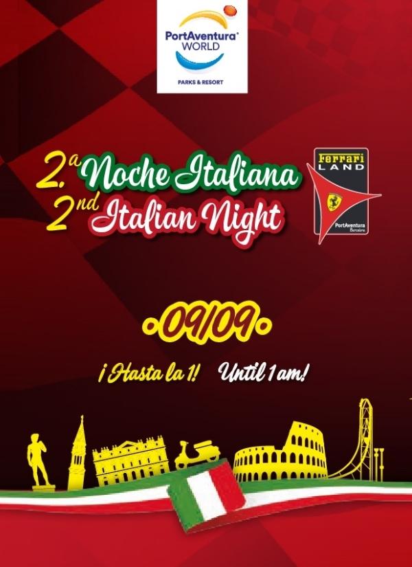La Noche Italiana en PortAventura Park