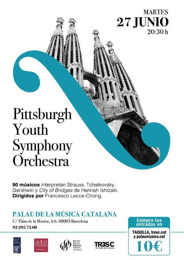 Pittsburgh Youth Symphony Orchestra, en Barcelona